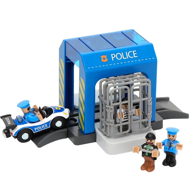 Drewniane tory kolejowe i akcesoria – Most, Tunel, Tory z Drewna Bukowego, Kompatybilne