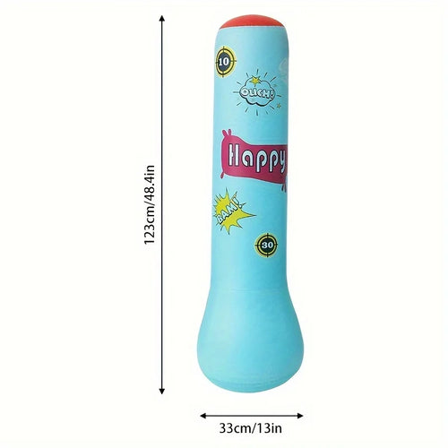 Dmuchany Worek Bokserski dla Dzieci – Bop Bag z Efektem Odbicia, Zabawka Sportowa