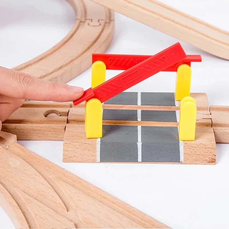 Drewniane tory kolejowe i akcesoria – Most, Tunel, Tory z Drewna Bukowego, Kompatybilne